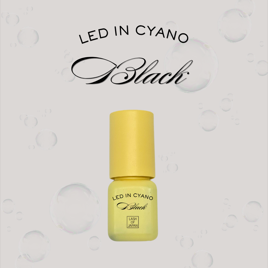 LED IN CYANO GLUE-BLACK | LED硬化 黒グルー | LASH OF JAPAN LED IN CYANO GLUE-BLACK | LED硬化 黒グルー | LASH OF JAPAN