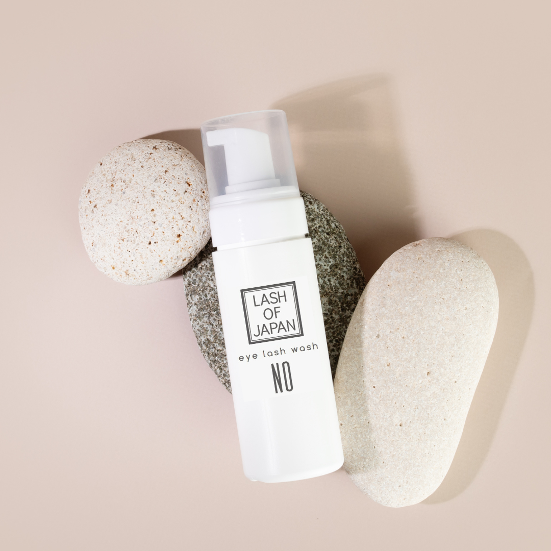 eye lash wash NO