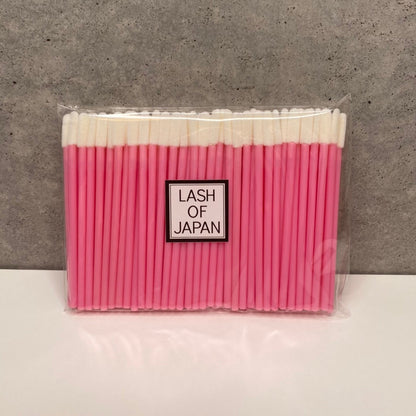 マイクロスティックフラット 100本/ピンク